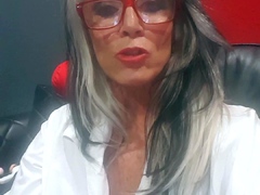 Big boobs milf masturbates with her dildo