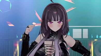 Say My Name MMD | Hentai Elf VTuber Strip Dance