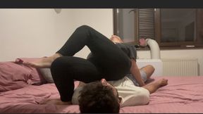 face fart in 3 different positions