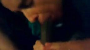 Black big dick for this brunette latina just loving it