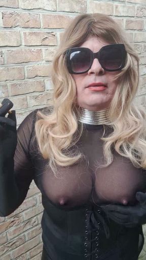 Slut becoming human ashtray   Clip 2