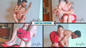 Light As a Feather - Kortney Olson and Her Massive Muscles Are on Full Display As She Gives Her Slave a Lift & Carry Experience - Muscle Domination Where She Can Do Whatever She Wants - HD (MP4)