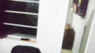 Alde's green suite sexy tease handjob and anal fuck