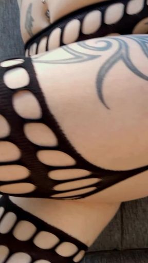 Hope you like black underwear, fishnet and a willing girl❤️