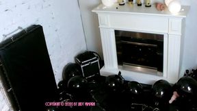 Balloons like your balls – useless, crushed and destroyed - NO AUDIO