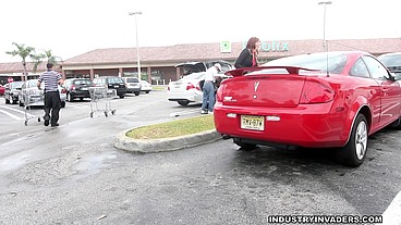 Forbidden Rendezvous: A Tale of Passion in the Parking Lot (Lauren Phillips first scene ever !)