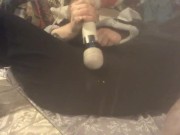 FTM Damien Adonis cums and WETS his Pants