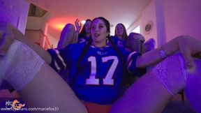 Marie Fox: Football Orgy Gangbang