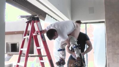 Alex Mecum and his mate are bonking in this hot gay scene