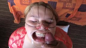 Semen En La Cara En Escena Facial Bondage - Verified Amateurs
