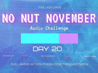 No Nut November Audio Defiance Day twenty