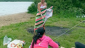 Hawt, and sexy weekend on the river shore