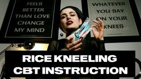 POV Rice Kneeling CBT Instruction