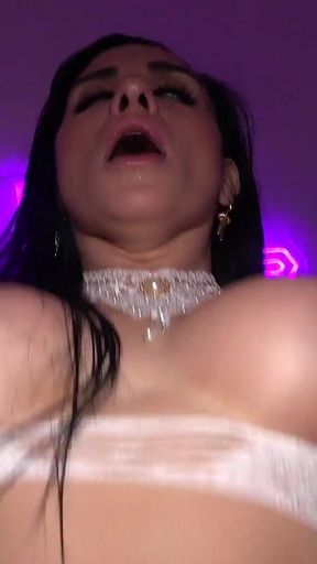 Big Monster Cock Stretches Latina Pussy