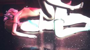 Yaoi Femboy - Sora Footjob and Double Penetration