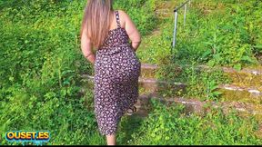 WHORE IS PICKED UP IN THE WOODS AND FUCKED