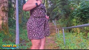WHORE IS PICKED UP IN THE WOODS AND FUCKED