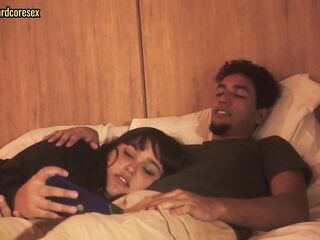 I was watching Netflix with my stepsister and this babe lay down on my lap so I could put my schlong in her throat.