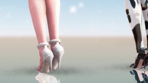 MMd r18 lady with sweet pussy juice taste like cherry 3d hentai fap challenge