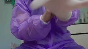 6 min Hazmat Nurse: POV Prostate Medical Exam & Specimen Collection