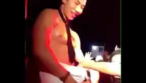 Japanese Gay Stripper Dances Seductively for Hot Asian Action