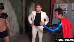 Muscular Lance Hart Rubs Cameron Kincade Hard Cock