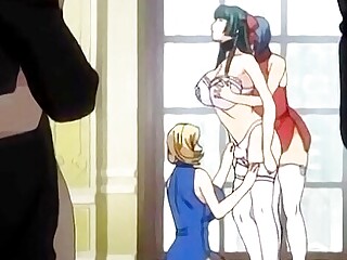 Hottest adventure anime clip with uncensored futanari group anal scenes