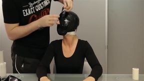 Gagged, Taped And Hooded