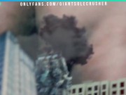 Giant Buttzilla Terrorizes Shrunken City