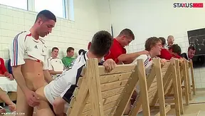 Intense Game Day Blowbang: Hardcore Gay Football Fun – XXX