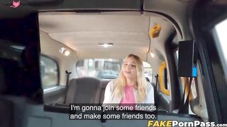 French Slut Chloé Chevalier Rides A Stranger's Dick In Taxi For Cash