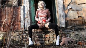 Sitting On The Steps