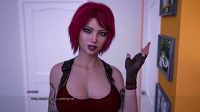 Lust Academy Shemale Audrey Blowjob on James Then Ass Rides Dick to Creampie