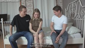 Waiting for his turn to fuck