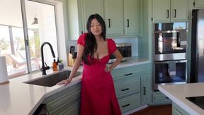 Big ass Latina Christian Tradwife CHEATS on husband at Thanksgiving - Cami Strella + Lev Lieben