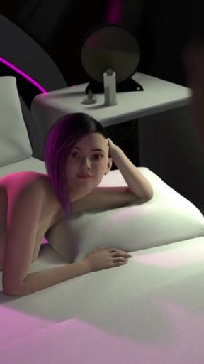 Must-see moment from &quot;Welcome to Nexus 3. Cyberpunk fuck with busty hottie in Neon dreams VR private room&quot;