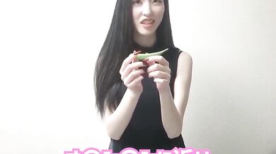 Japanese Girl's Orgasm Ranking with VEGETABLE-MASTURBATION