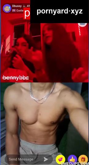 Homemade teen webcam reaction