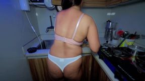 Village Hot Bhabhi fuck in Kitchen with loud moaning.
