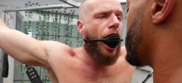 Dillon Diaz and Brian Bonds: seeking hands.