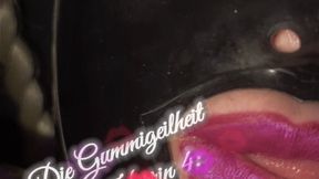 Mistress's rubber horniness 4 : ultimate horny cock milking