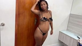 Six-month pregney slut DP'd for Jr Doidera's recording session