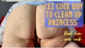 CEI Cuck Boy to Clean Up Princess 1080p