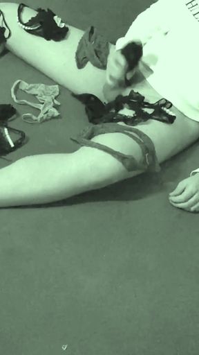 Sniffing Step-sisters Panties