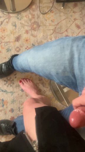 Spectacular moment from &quot;A stranger came on my legs at the bar&quot;