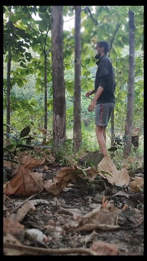 Nude in Forest