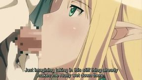 Blonde elf in cosplay gets fucked raw and creampied in doggy