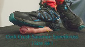 LittleShoes - Cock Crush Salomon Size 34 | 021B