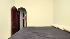 I came home after a day at the pool. I was really horny...