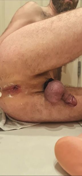 Eggplant Ass Fucked and Gaped.